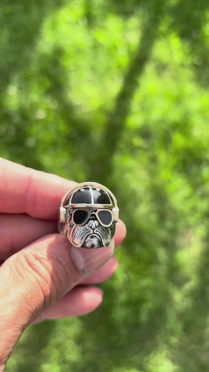 Bague BULL DOG