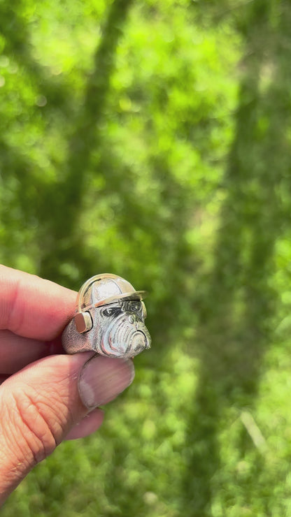 Bague BULL DOG