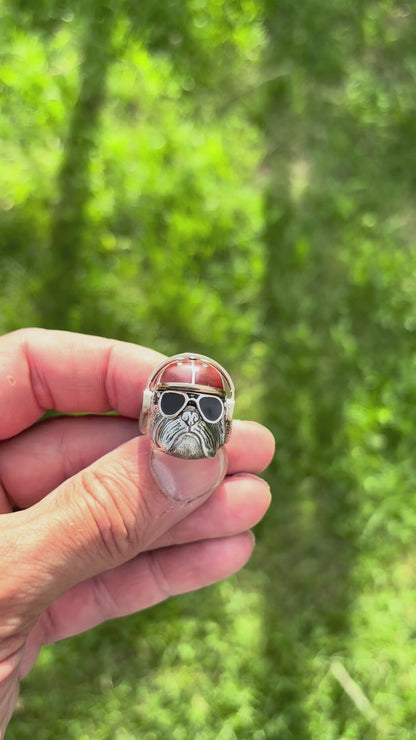 Bague BULL DOG